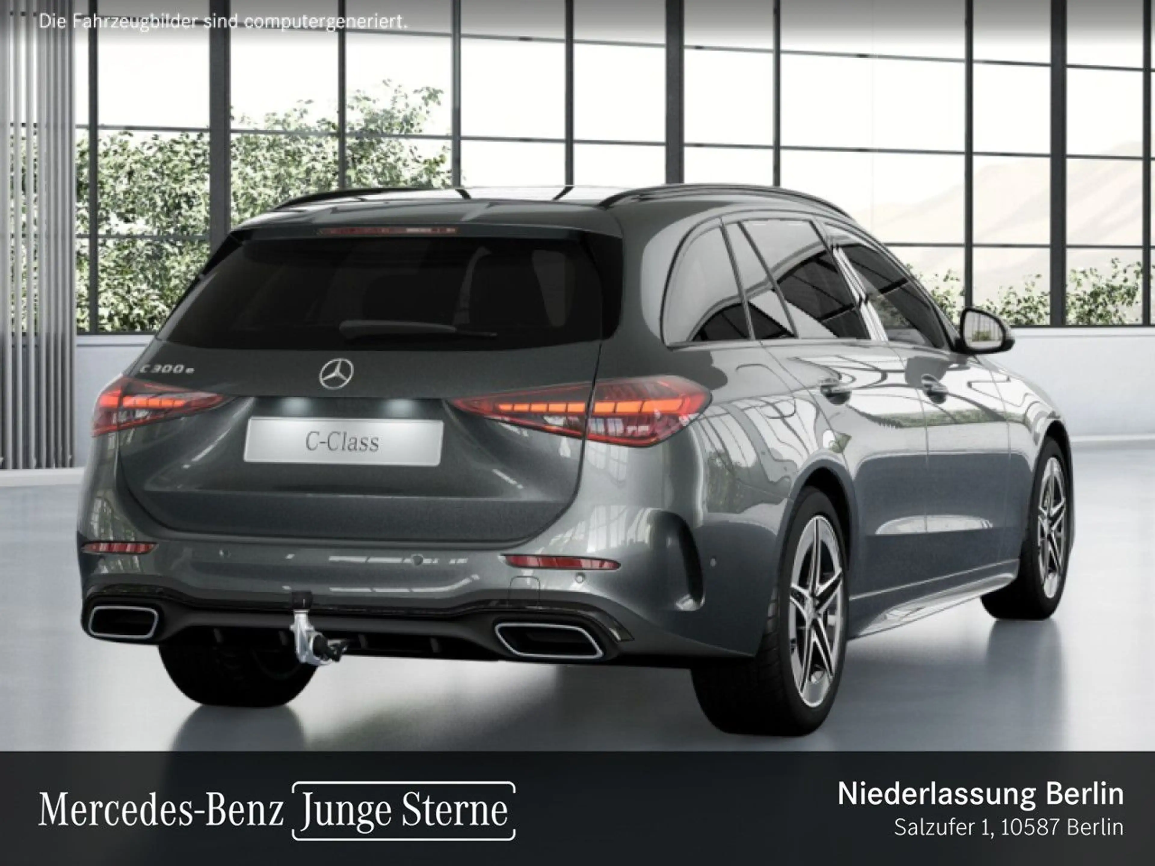 Mercedes-Benz C 300 e T AMG+NIGHT+360+AHK+KEYLESS+9G — photo 5
