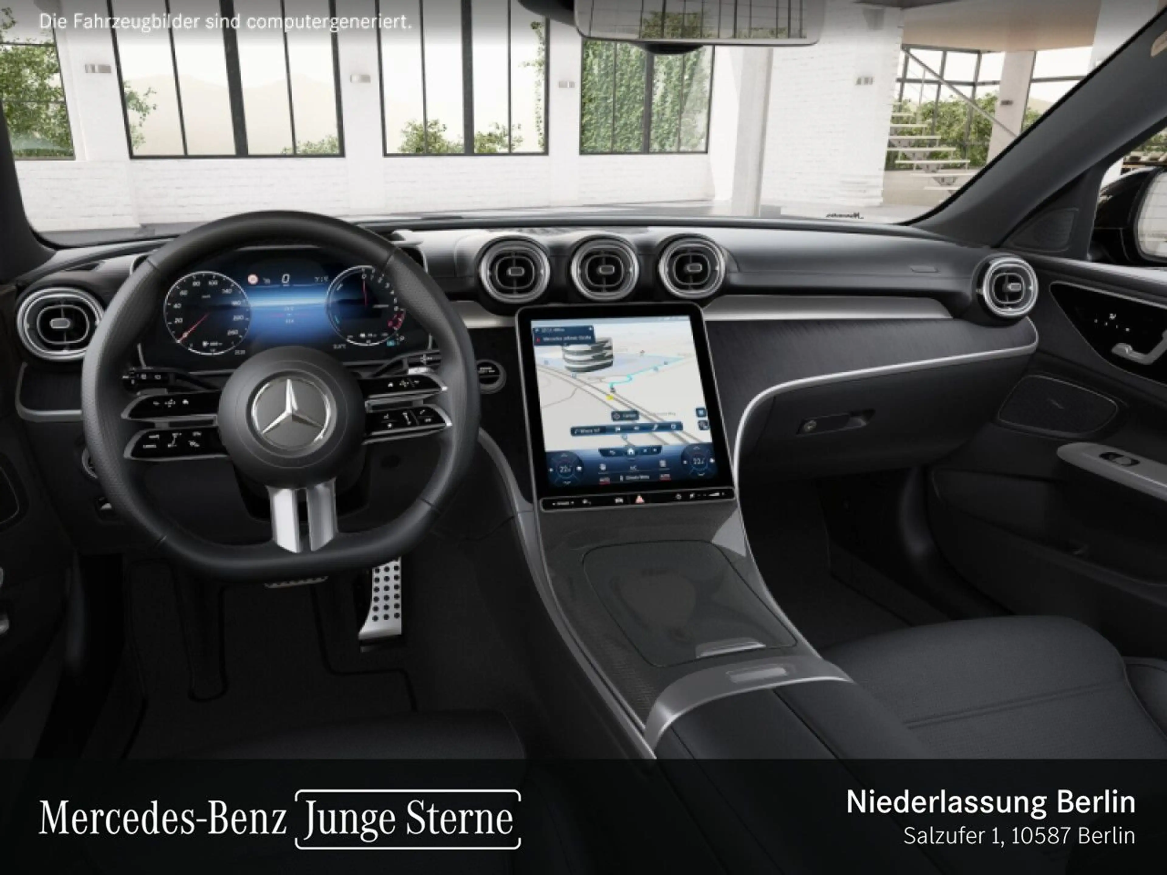 Mercedes-Benz C 300 e T AMG+NIGHT+360+AHK+KEYLESS+9G — photo 10
