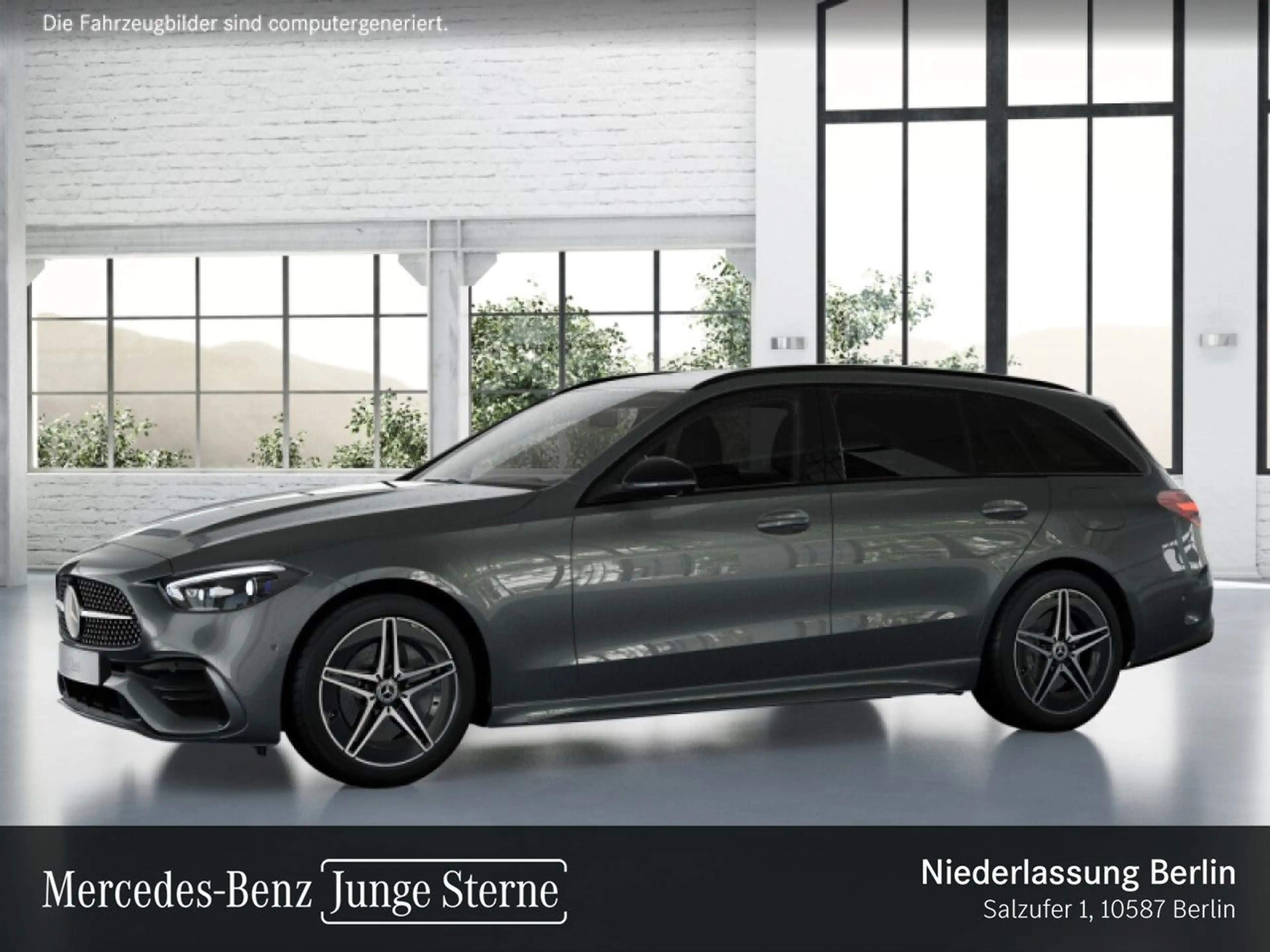 Mercedes-Benz C 300 e T AMG+NIGHT+360+AHK+KEYLESS+9G — photo 3