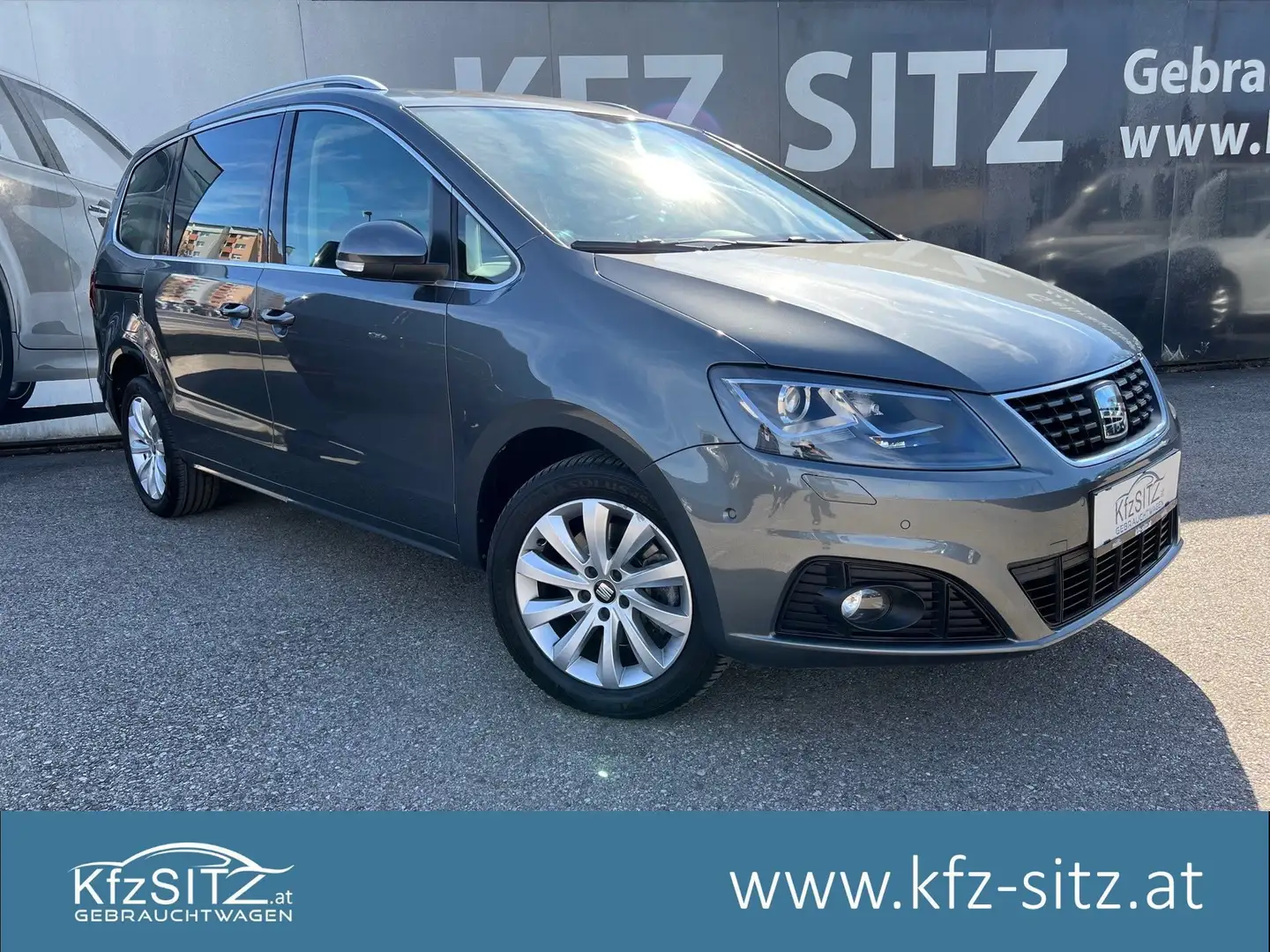 SEAT Alhambra Executive 2,0 TDI DSG | 7SITZE*ACC*ALCANTARA Grau - 1