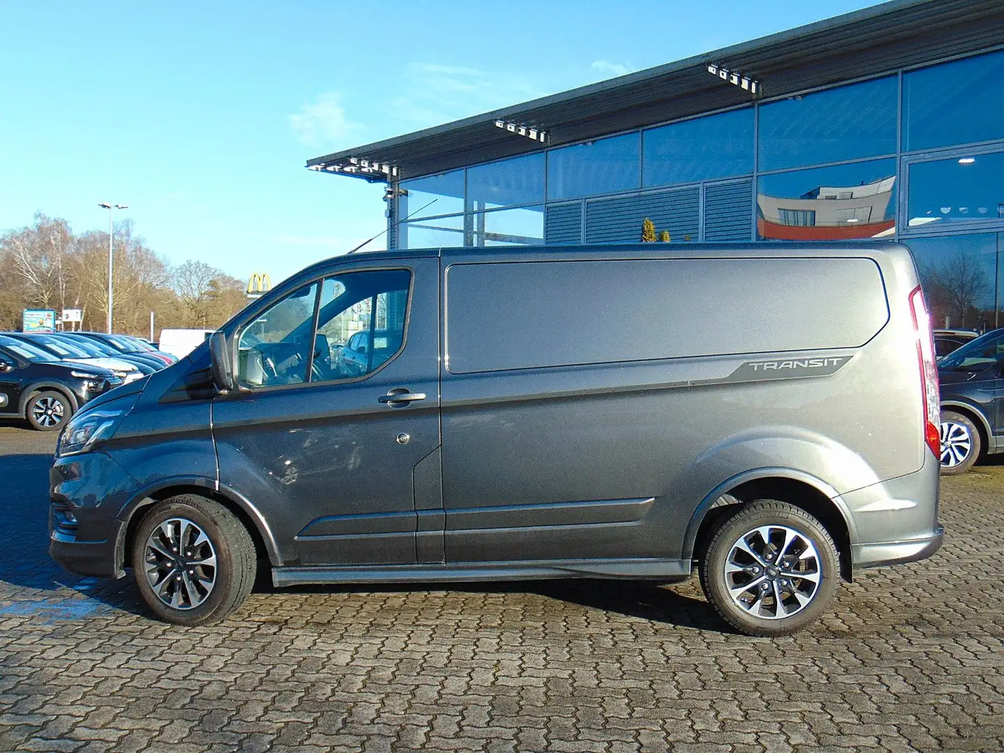 Ford Transit Custom 2.0 TDCI 320 L1 Sport Gris - 2