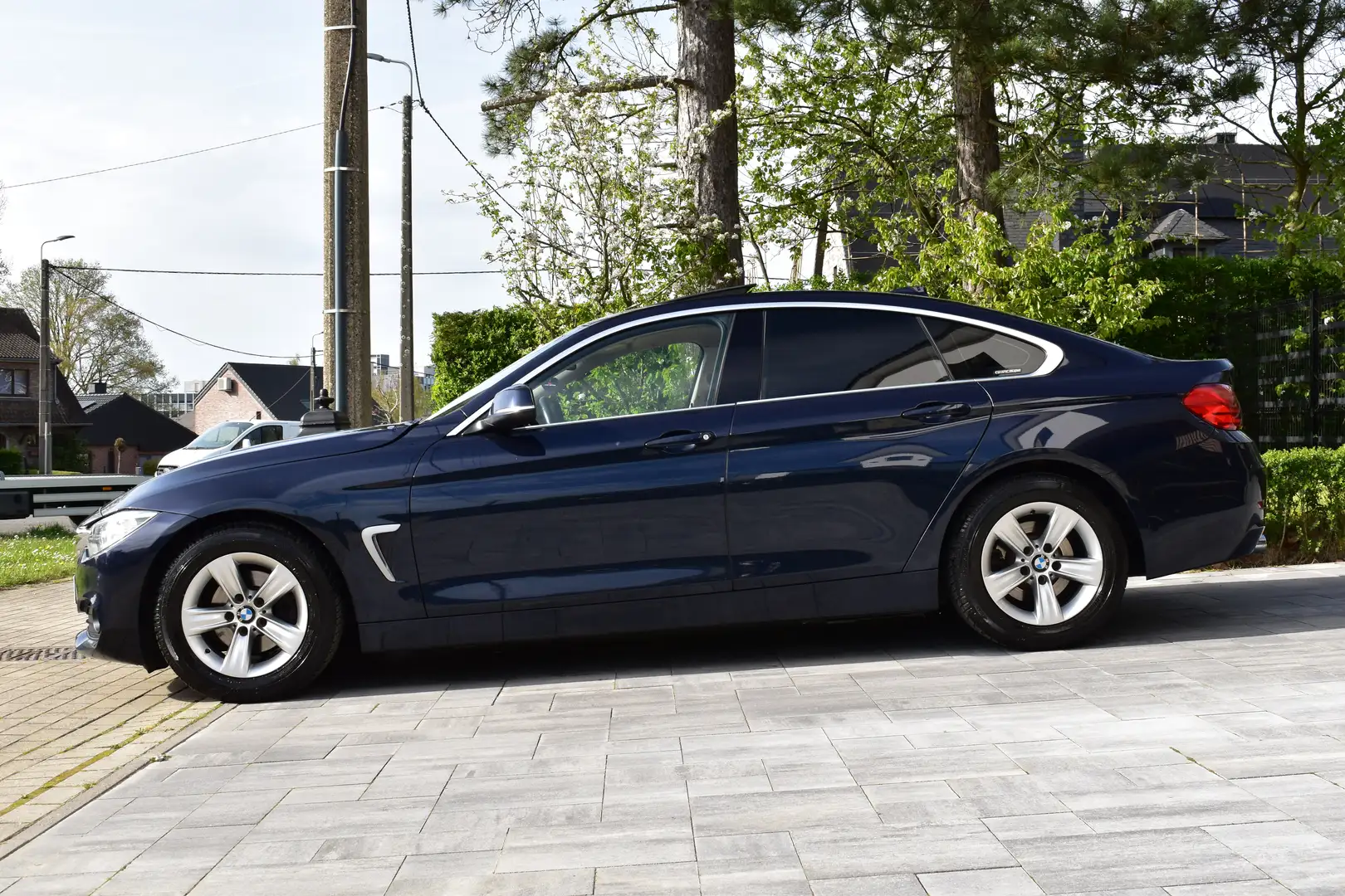 BMW 418 Gran Coupé 418 dA ** TOIT OUVRANT ** CUIR ** GPS * Azul - 2