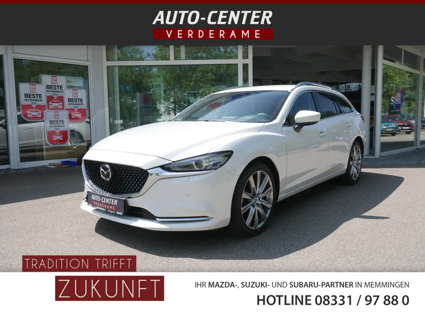Mazda 6 Kombi SKYACTIV-G 165 Exclusive-Line 360° Weiß - 1