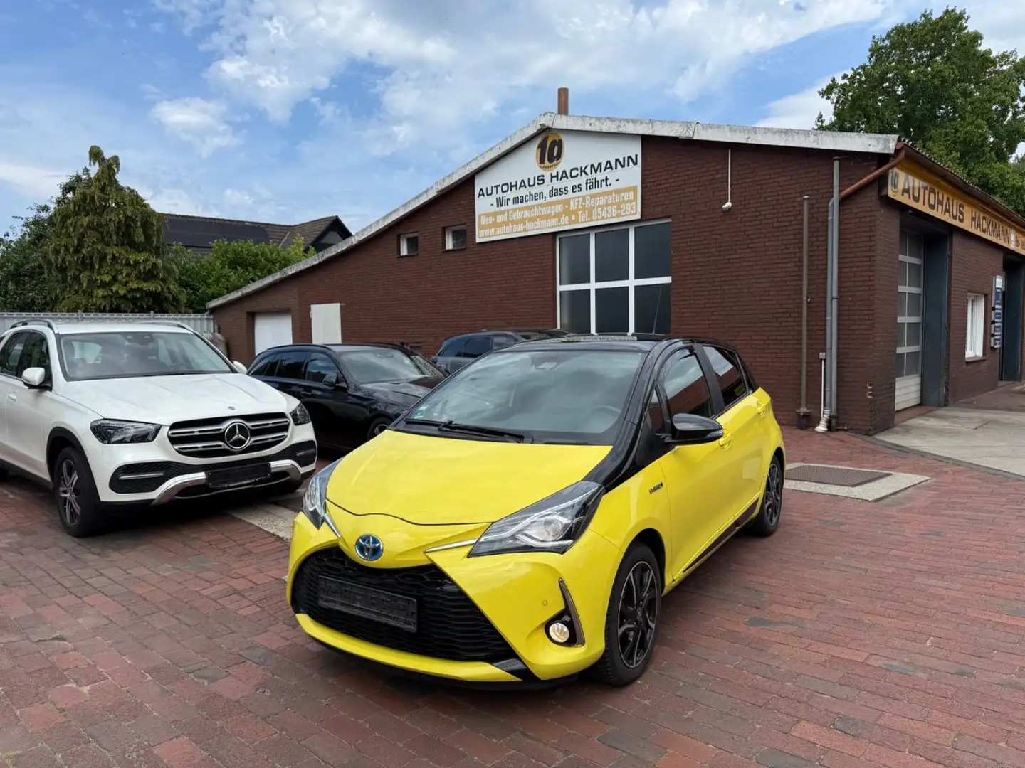 Toyota Yaris Hybrid 1.5  Energy RFK-Winter-GELB Jaune - 1