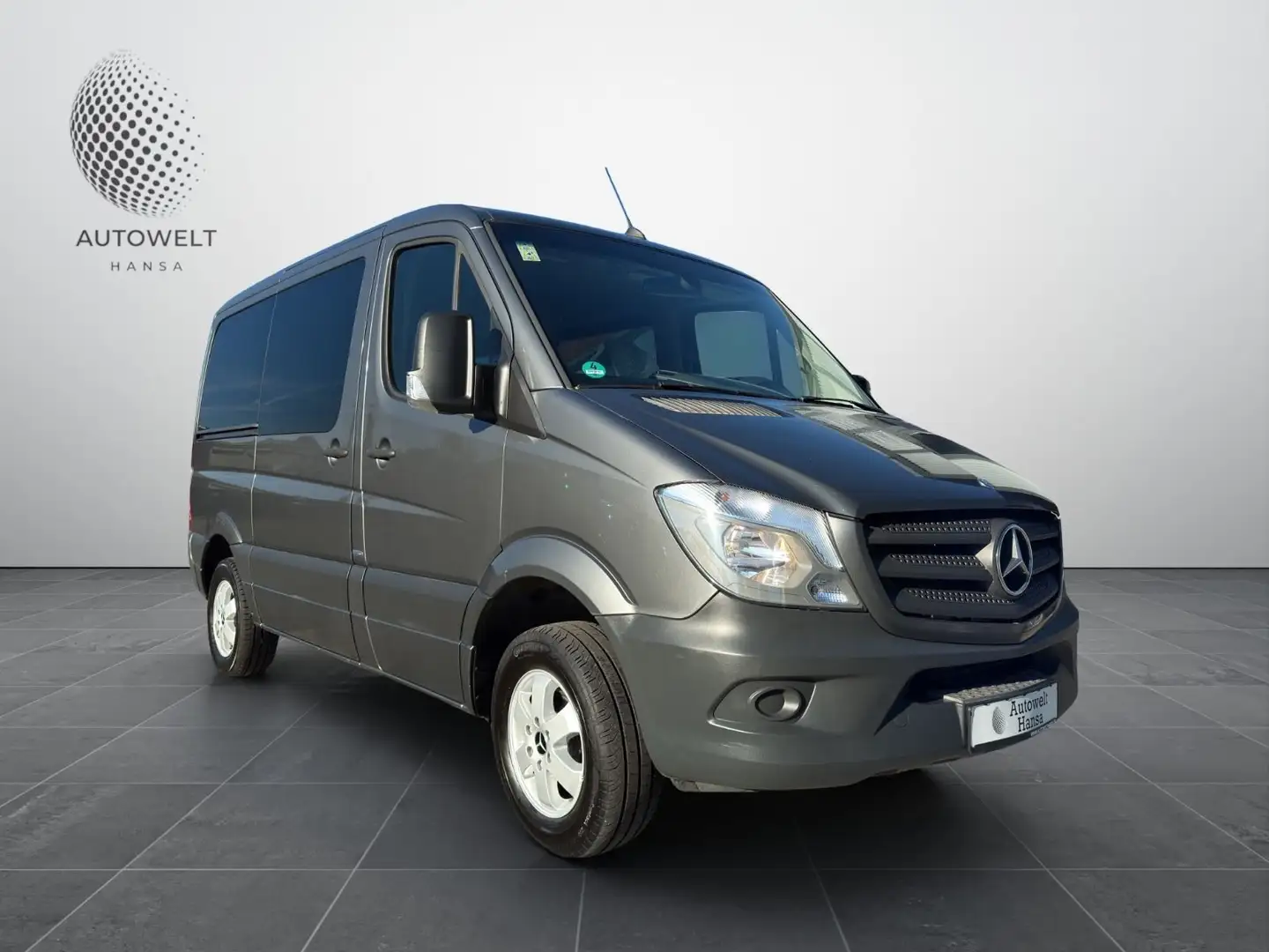 Mercedes-Benz Sprinter II Kombi 213 CDI/ROLLSTUHLRAMPE/KAM/ Gris - 2