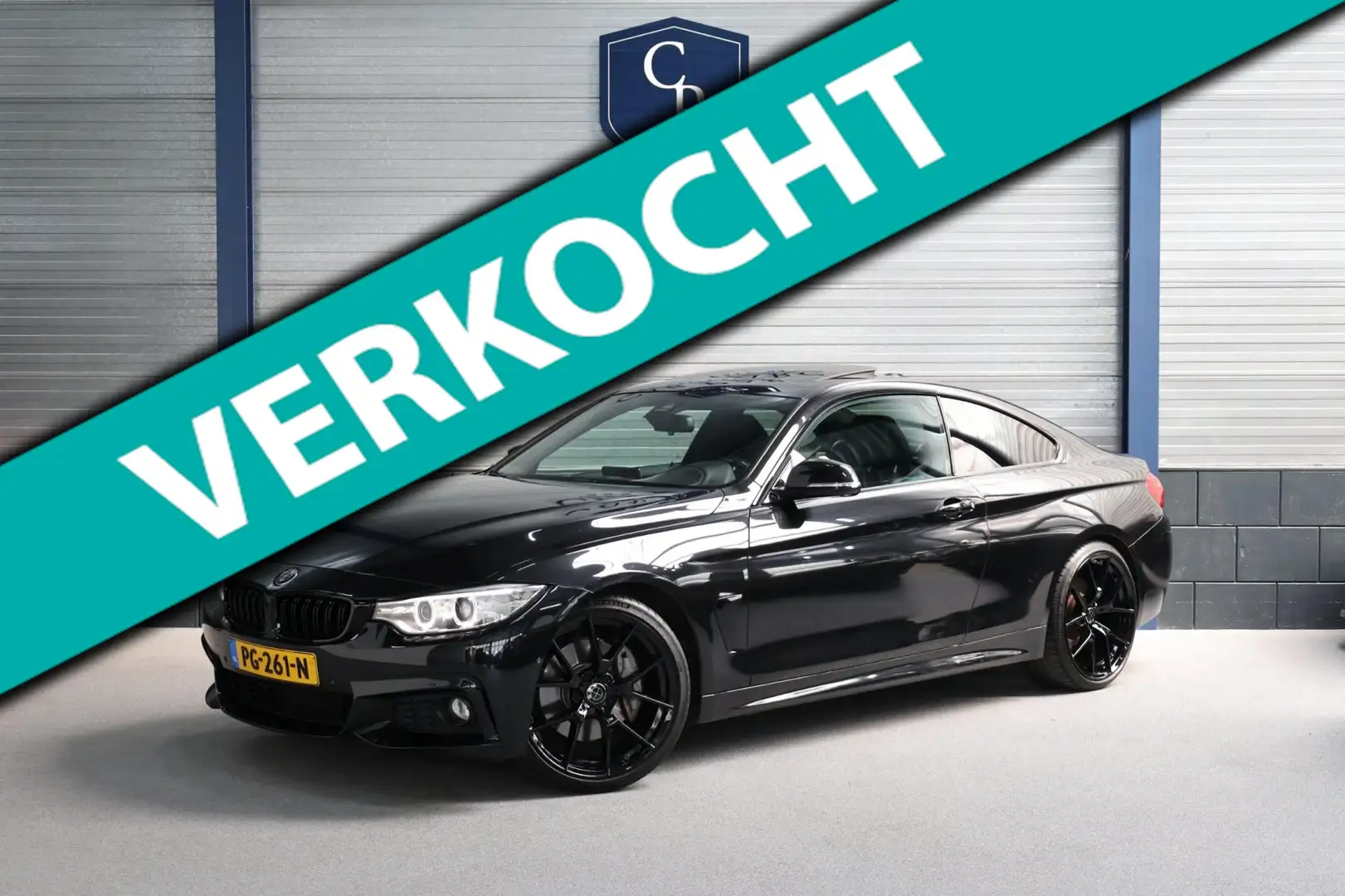 BMW 440 4-serie Coupé 440i M-Sport ARMYTRIX/LED/SCHUIFDAK/ Noir - 1