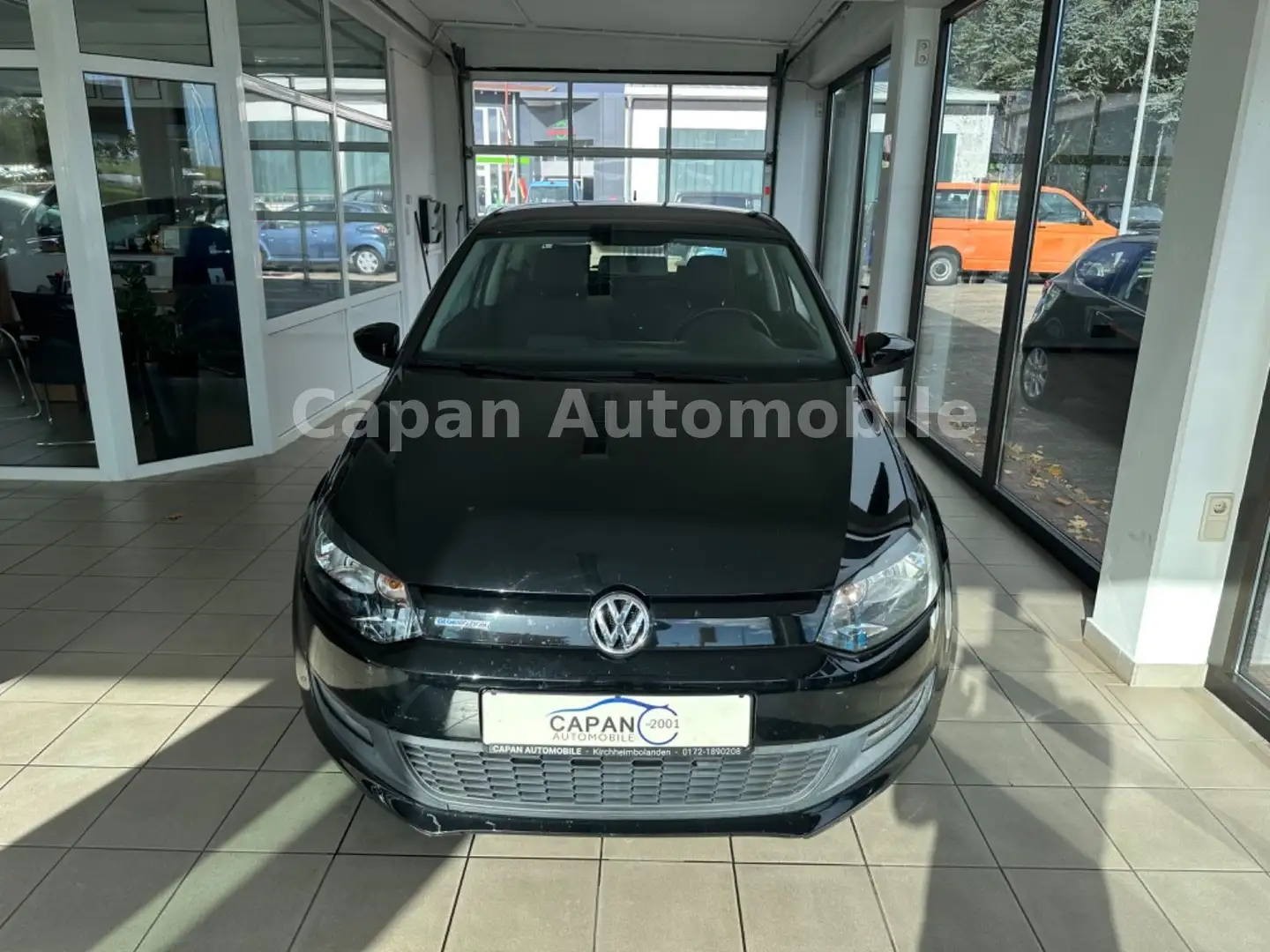 Volkswagen Polo V Trendline BlueMotion/BMT 1.Hand/Scheckhef Schwarz - 2