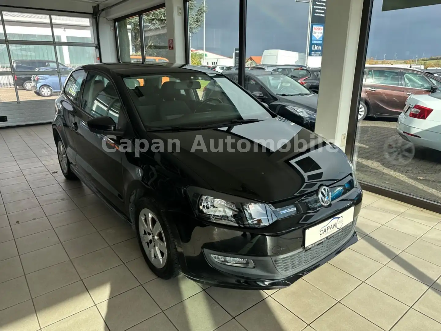 Volkswagen Polo V Trendline BlueMotion/BMT 1.Hand/Scheckhef Schwarz - 1