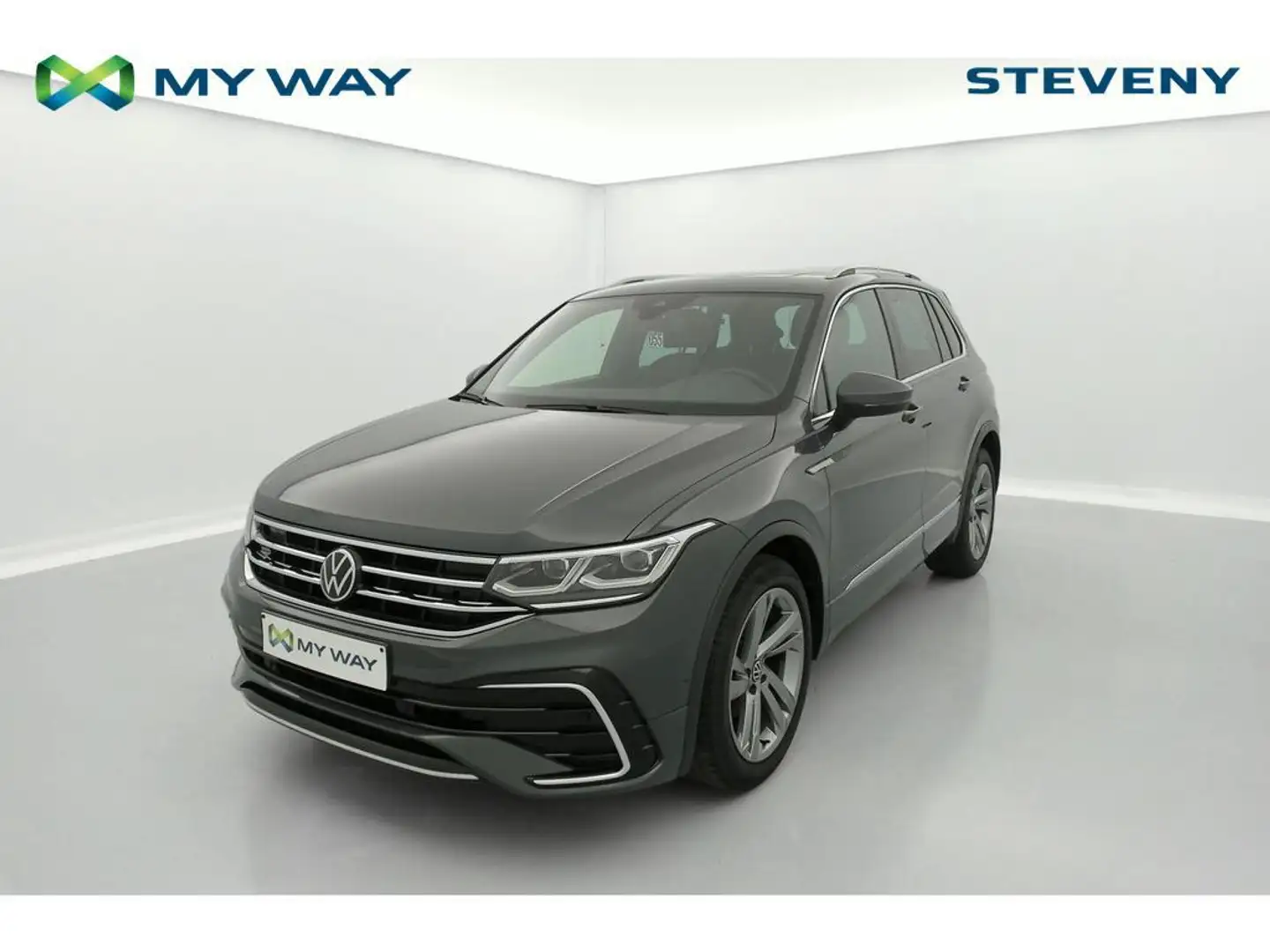 Volkswagen Tiguan R-Line 1.5TSI 110kW(150ch) DSG7 Gris - 1