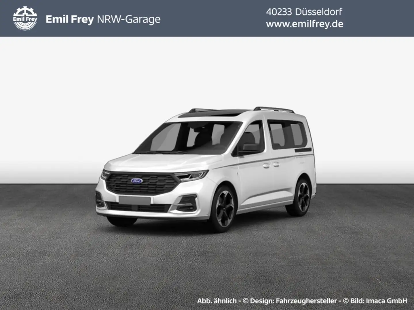 Ford Tourneo Connect 1.5 EcoBlue Aut. Start-Stop Active Blanc - 1