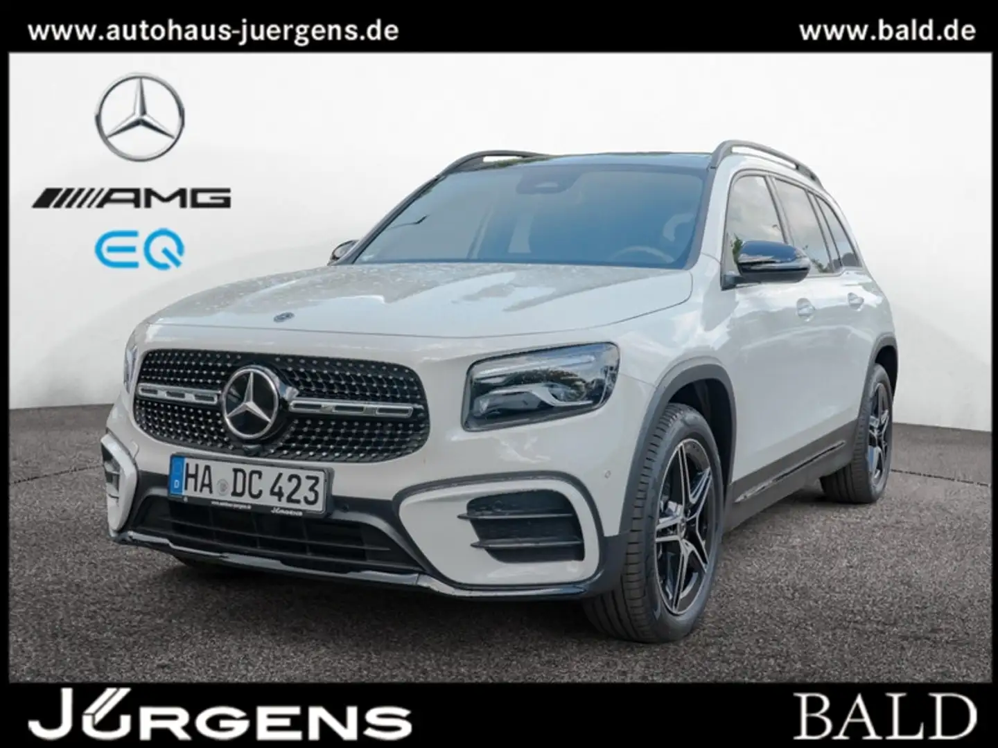 Mercedes-Benz GLB 220 d 4M AMG-Sport/Pano/Burm/AHK/Night/7Sitz Weiß - 1