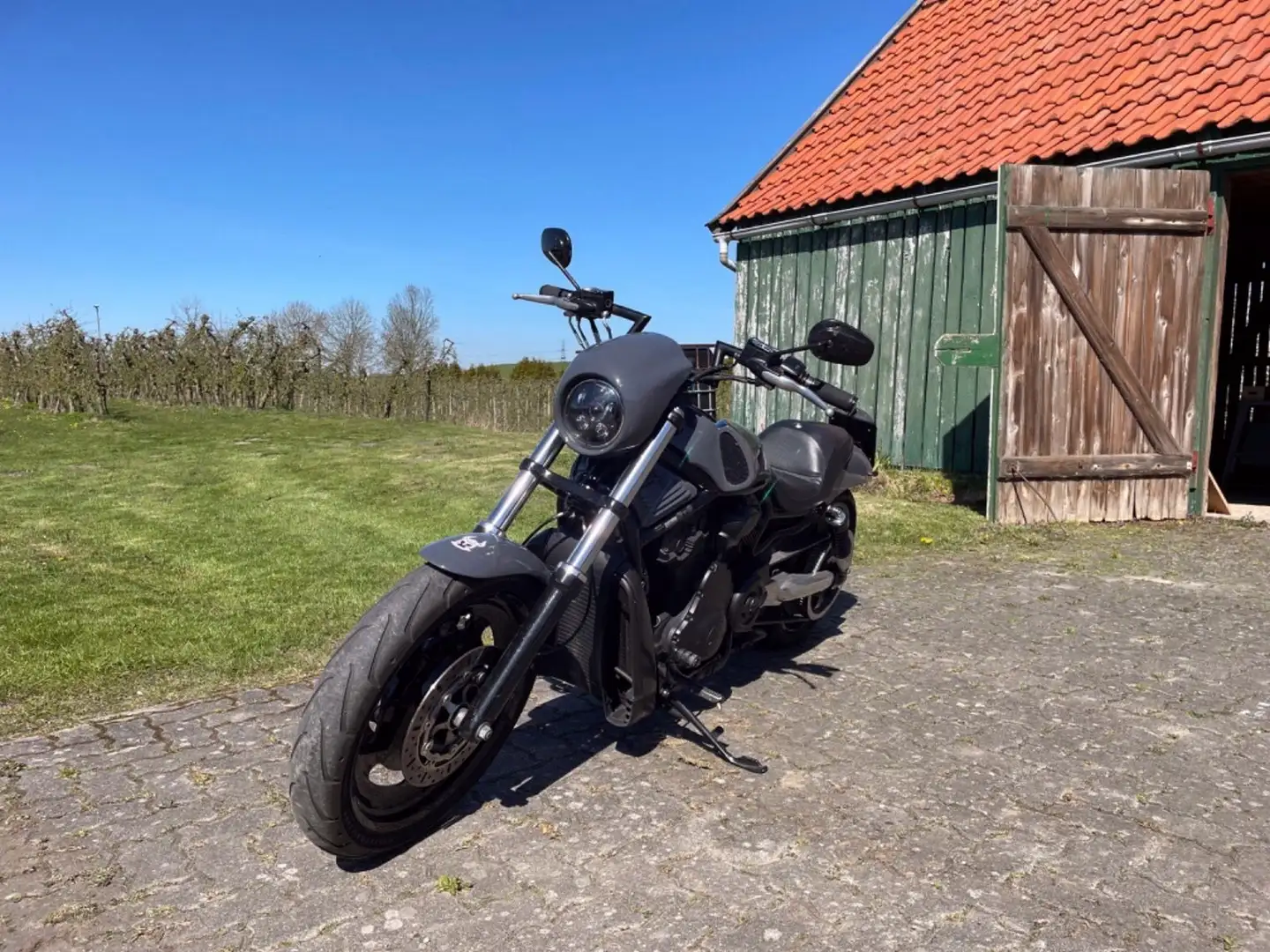 Harley-Davidson Night Rod VRSCD Gris - 1
