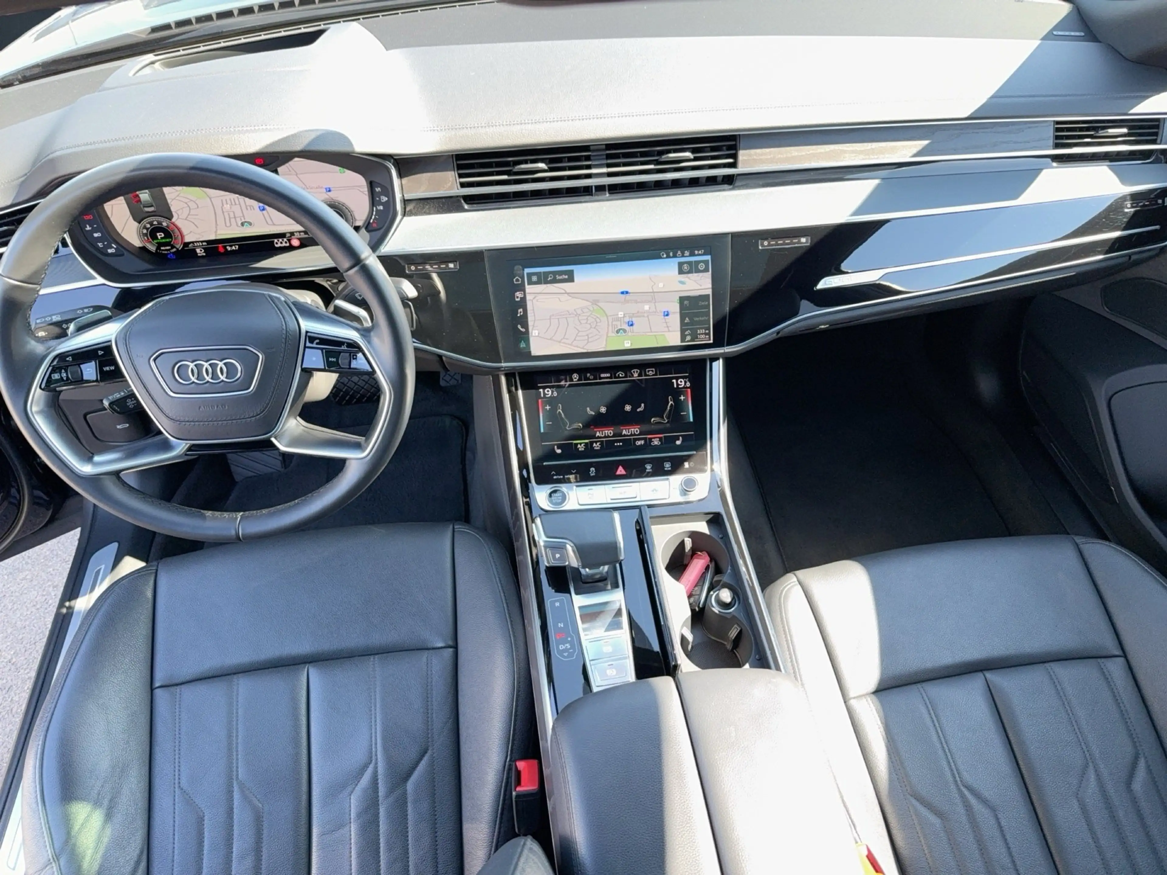 Audi A8 55 TFSI qu. tiptr. PANO Stdhzg HUD 360 ACC — photo 12