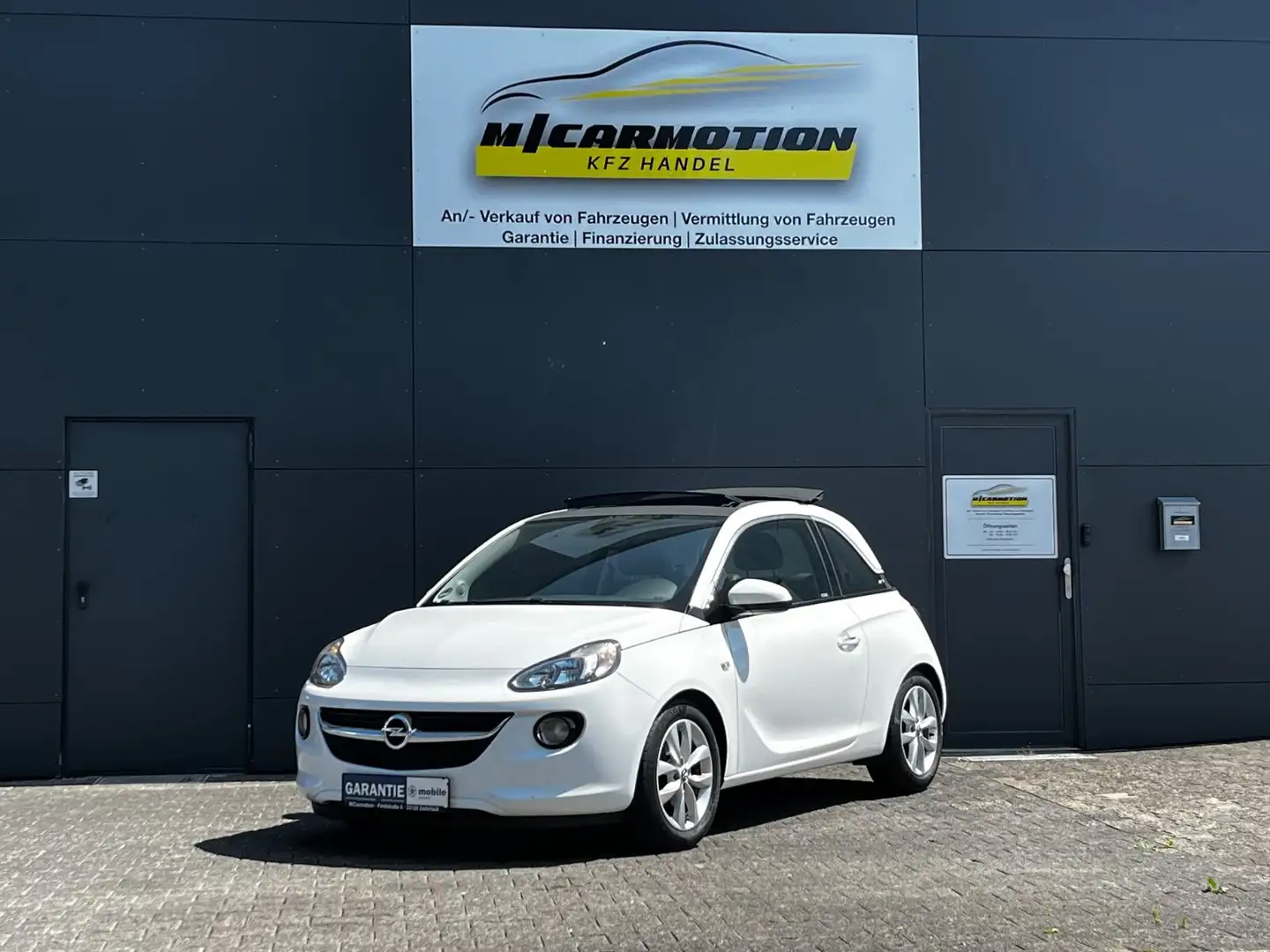 Opel Adam Open Air Faltdach/ PDC/ SHZ/ LHZ/ Insp neu Alb - 1
