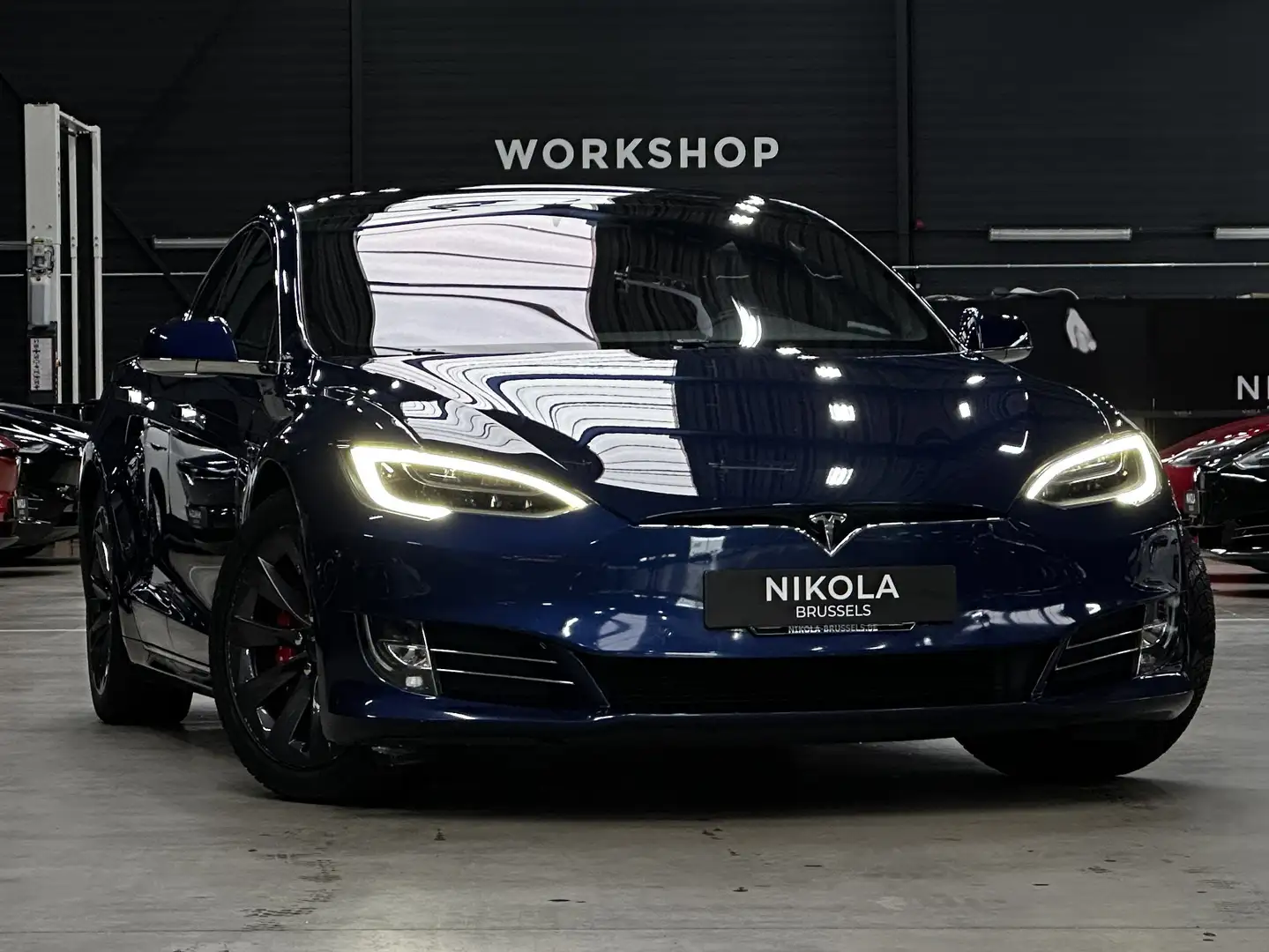Tesla Model S PERFORMANCE - RAVEN - FULL SELF DRIVING Blauw - 1