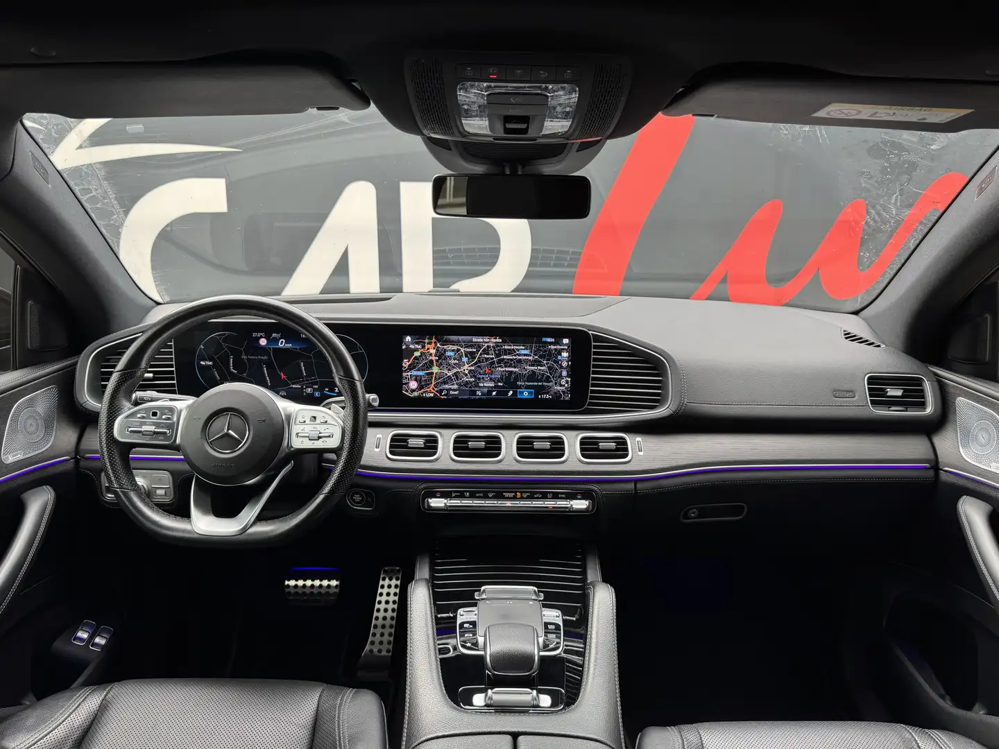 Mercedes-Benz GLE 400 d Coupe Premium Plus AMG 330CV 4M TETTO 360 Grigio - 2
