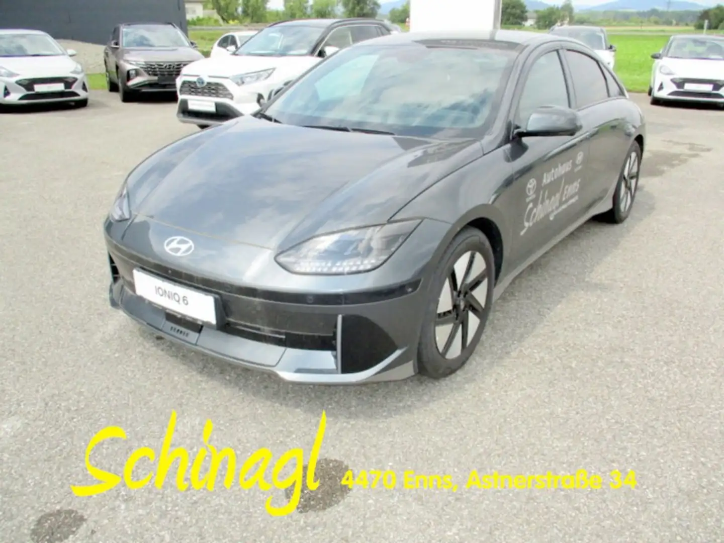 Hyundai IONIQ 6 PLUS LINE Long Range 77,4 kWh i63p1-P1 Grau - 1