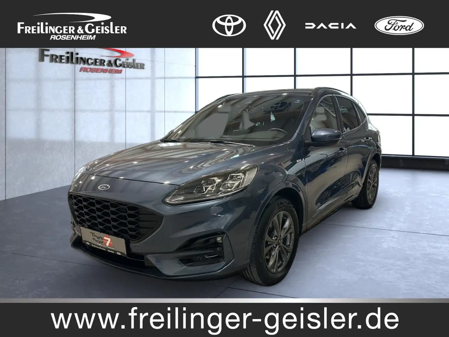Ford Kuga ST-Line X AWD Sportpaket Bluetooth Navi LED Blau - 1