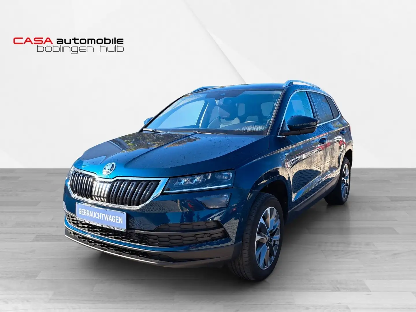 Skoda Karoq Clever 1.5 TSI DSG AHK Navi ACC Blau - 1