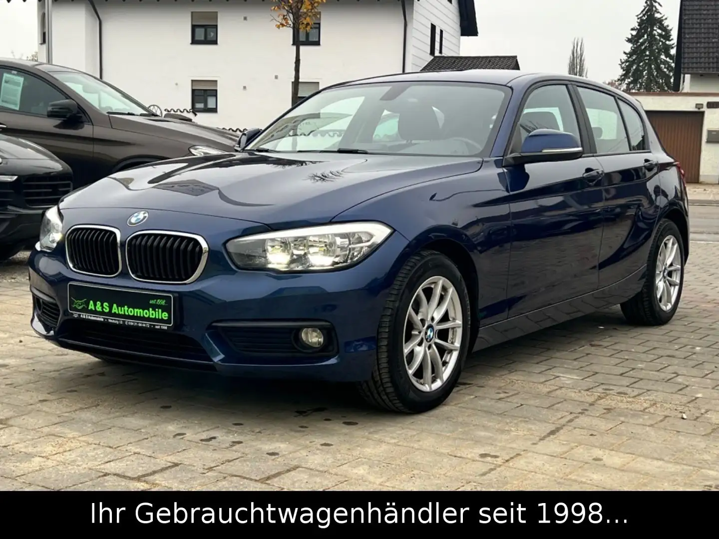 BMW 116 i 5-trg. Advantage *NAVI/PDC/TÜV+KD NEU* Blau - 2