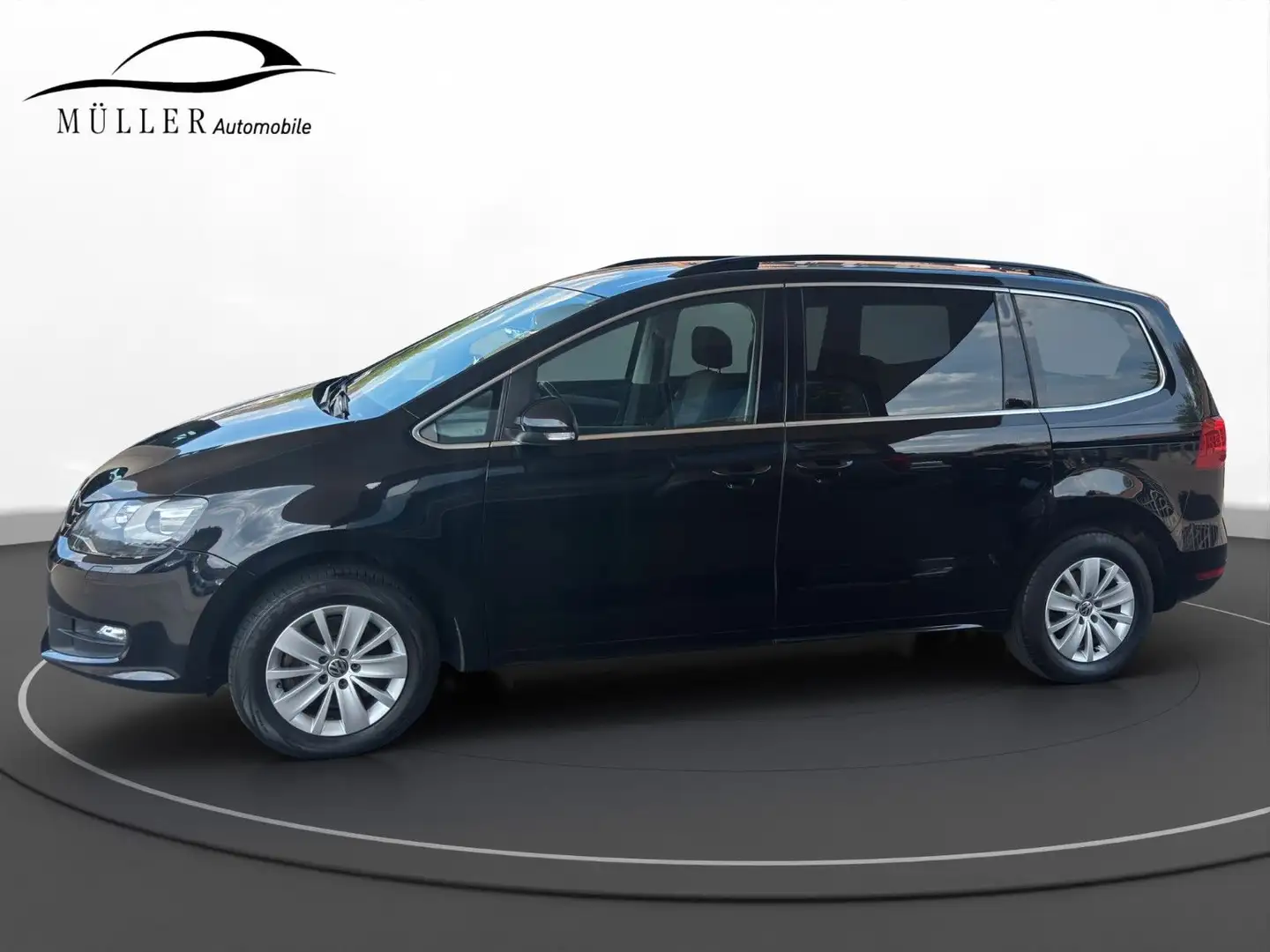 Volkswagen Sharan Comfortline 2x el. Tür Navi Dynaudio Schwarz - 2