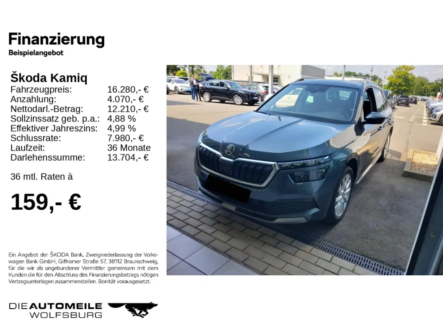 Skoda Kamiq 1.0 TSI Style Rückkam/Tempo/Multilenk Gris - 2