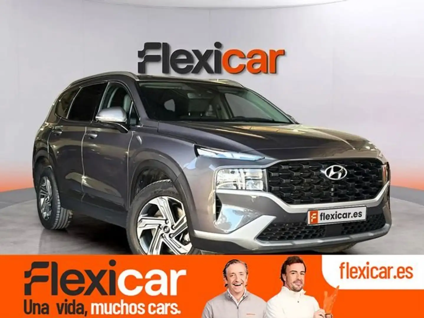 Hyundai SANTA FE 2.2CRDi Tecno 7pl 2WD 8DCT Gris - 1