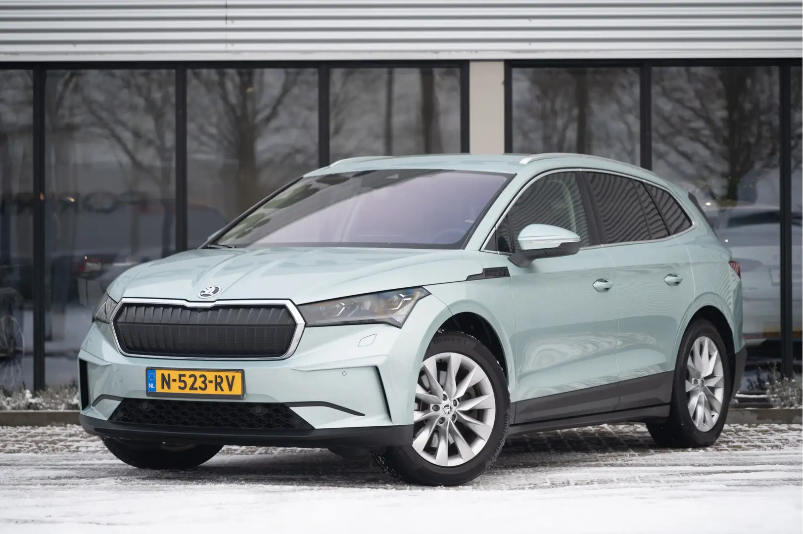 Skoda Enyaq iV 80 | Trekhaak | Leder | 21" | Matrix LED | Adap Gris - 1