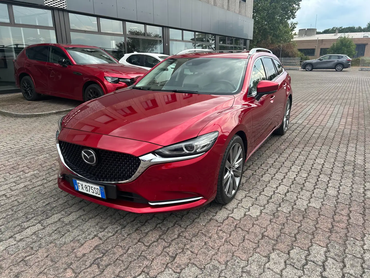 Mazda 6 6 III 2013 Wagon 2.2 Exclusive 184cv 6at my18 Rouge - 2