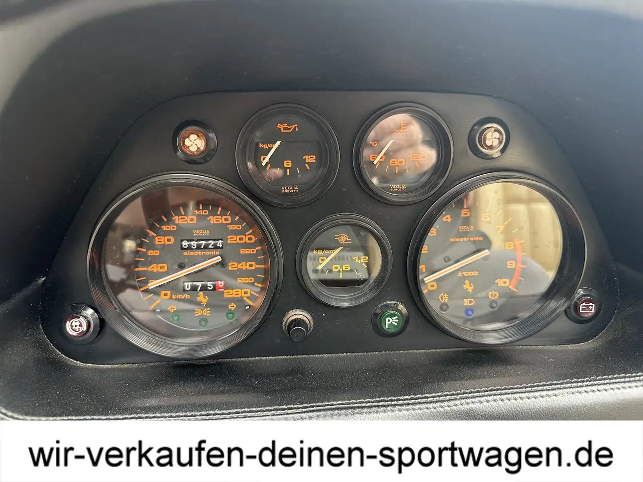Ferrari 208 GTS Turbo Ladeluftkühler Zust. 2+, foto 7