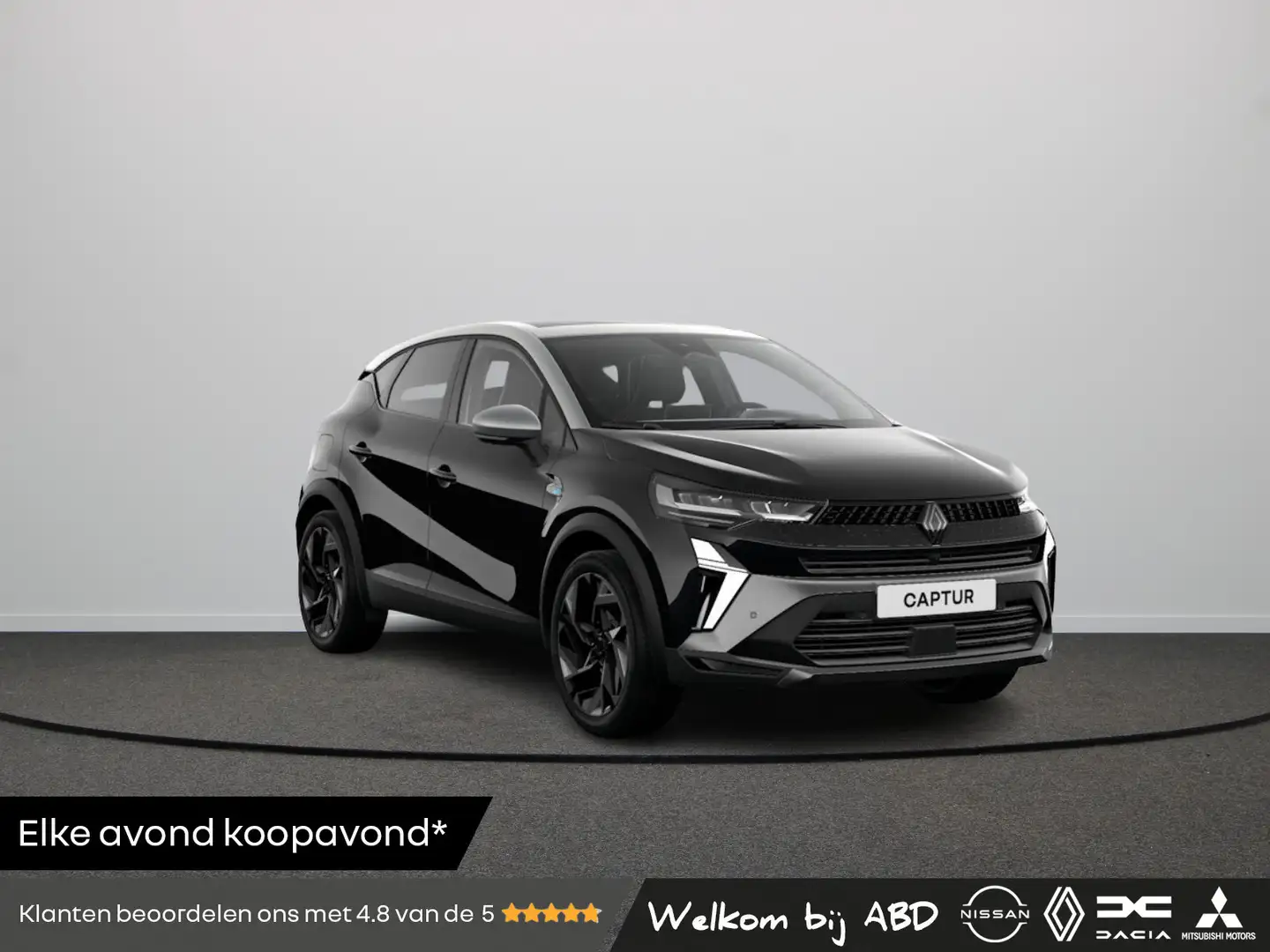 Renault Captur esprit Alpine Full hybrid | Achteruitrijcamera | A Zwart - 1