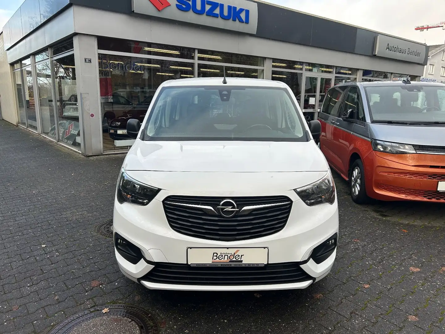Opel Combo Life E Edition SCHIEBETÜREN KLIMA SPUR PDC Weiß - 2