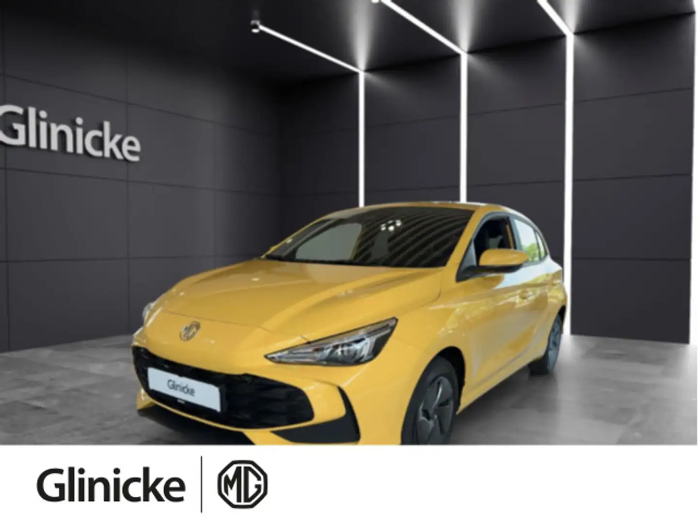 MG MG3 Hybrid+ Standard SHZ/Kamera/NAVI/ACC Gelb - 1