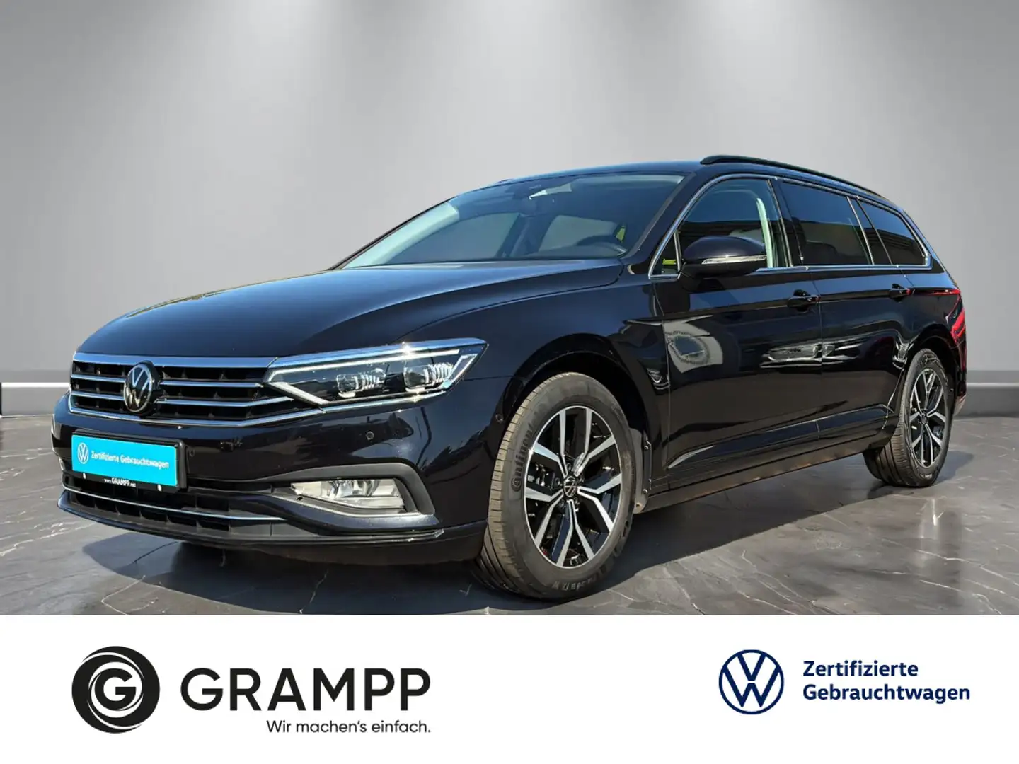 Volkswagen Passat Variant Business 2.0TDI DSG 4M +STANDHZG+ Schwarz - 1