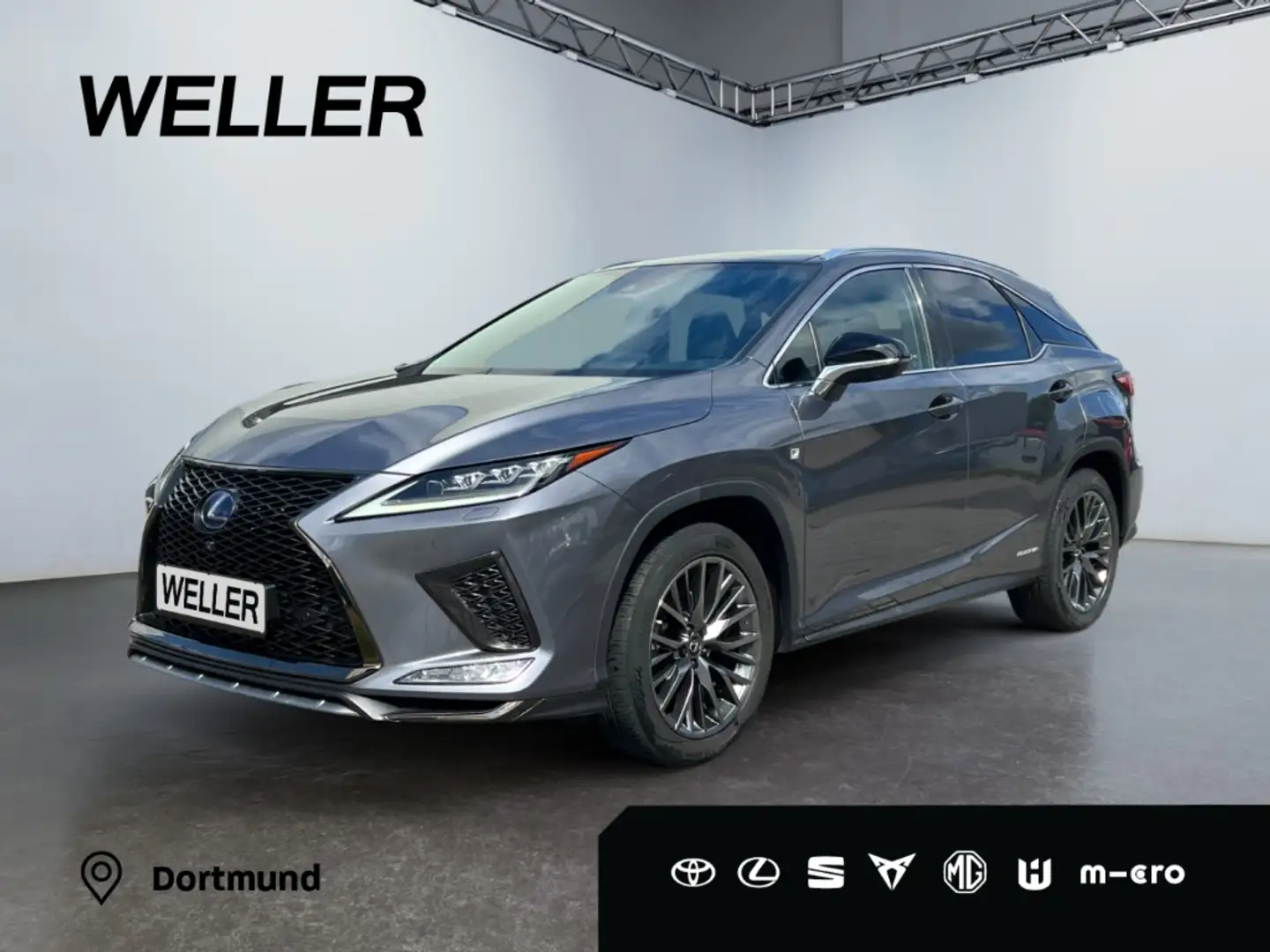 Lexus RX 450h F Sport *Allrad*360*HUD*Pano*M Levinson* Šedá - 1