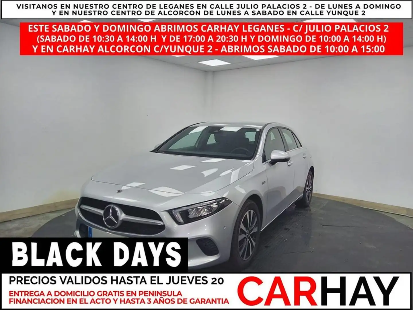 Mercedes-Benz A 250 E PHEV AUT Gris - 1