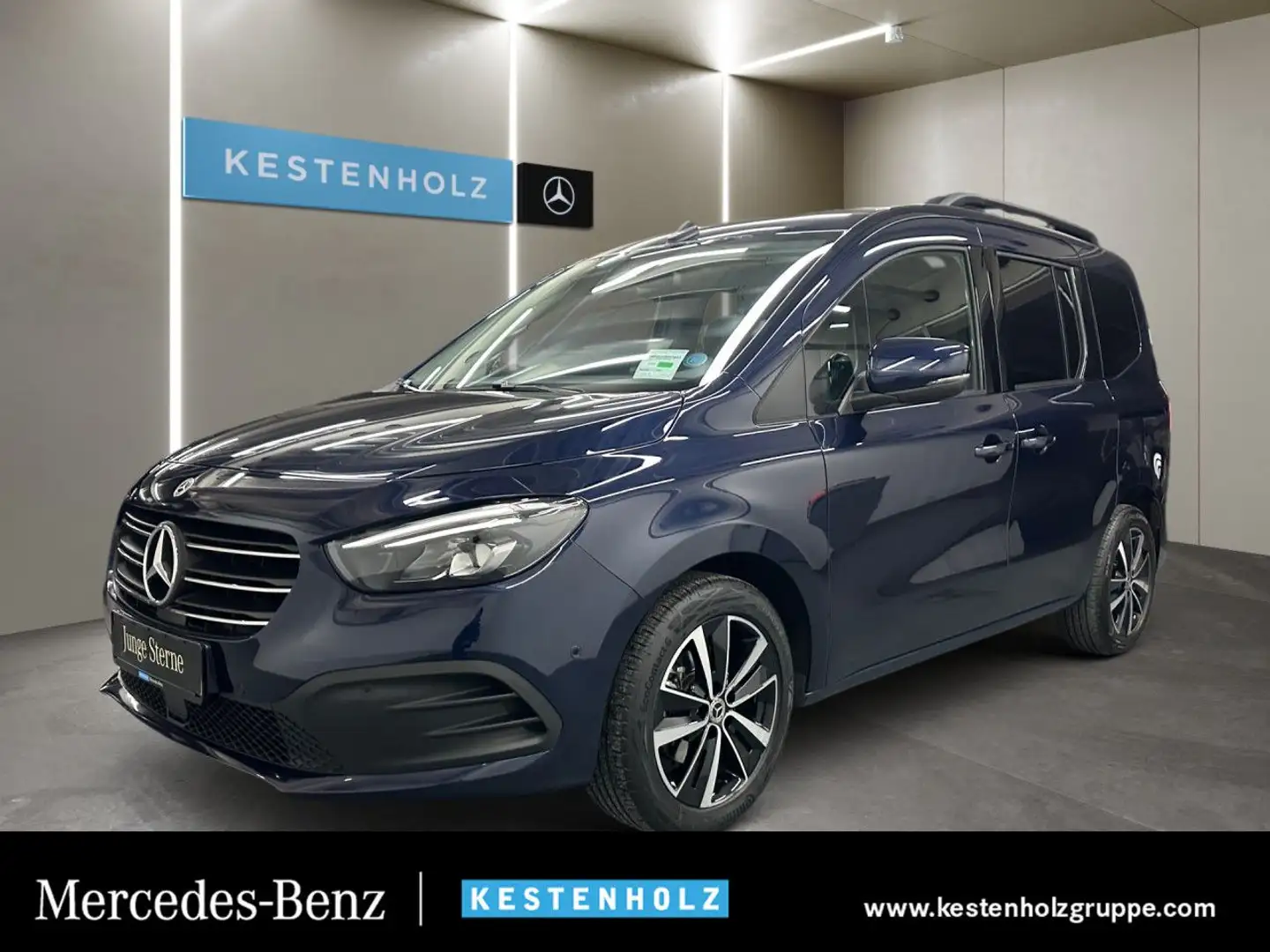 Mercedes-Benz T-Klasse T 180 d PROGRESSIVE Standard Navi AHK LED Kamera Blau - 1