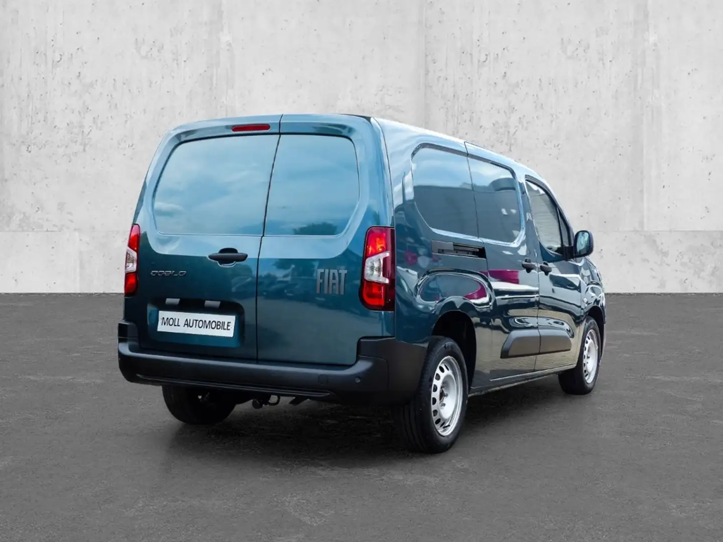 Fiat Doblo L2 vorr. AHK, LED, Klima, Holzboden PDC Appl Blauw - 2