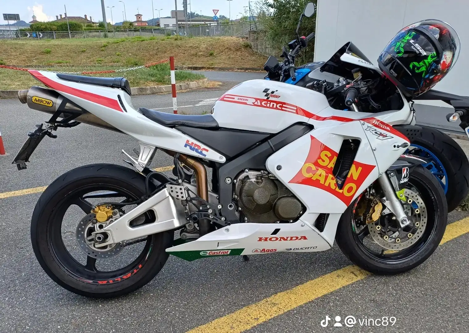 Honda CBR 600 Rr Белый - 1