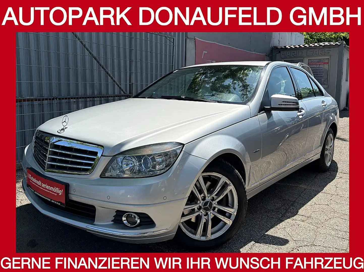 Mercedes-Benz C 200 Elegance BlueEfficiency CDI *GEPFLEGT* Silber - 1