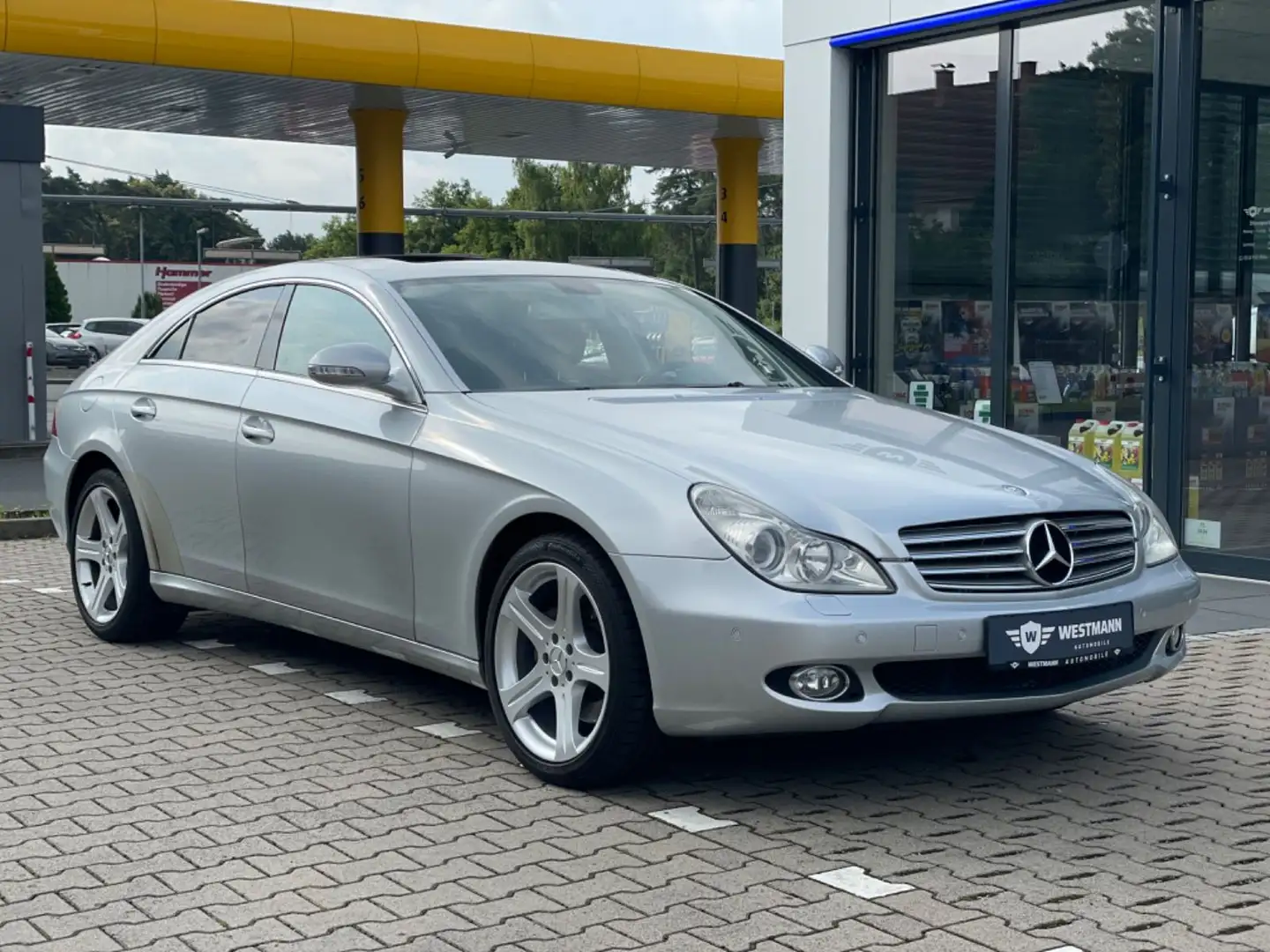 Mercedes-Benz CLS 500 /Wenig KM/SHZ/XENON/SCHIEBEDACH Silber - 2