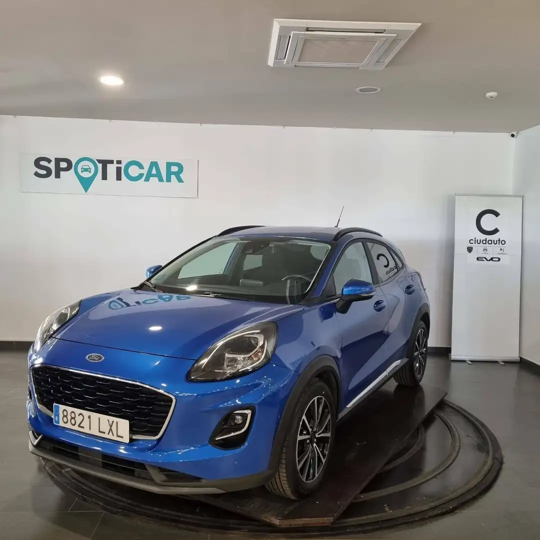 Ford Puma 1.0 EcoBoost 125cv  MHEV TITANIUM DESIGN Azul - 1