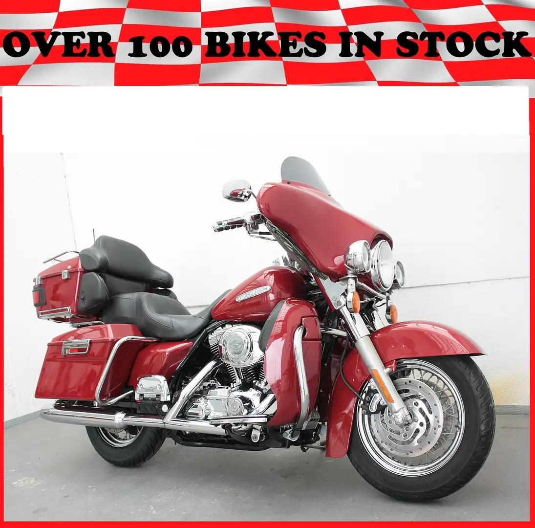 Harley-Davidson Electra Glide FLHTCU E-Glide Ultra Classic Orig. 100 Jahre H-D Piros - 1