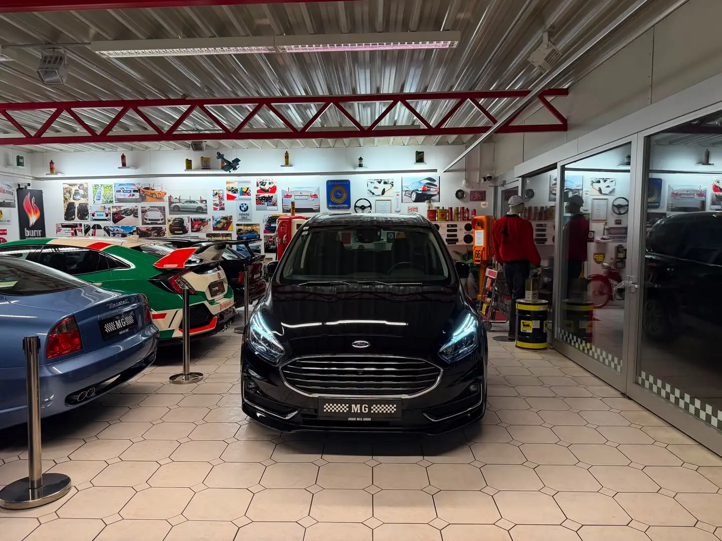Ford Galaxy Titanium AWD 1 Besitz 7 Sitzer mwst Schwarz - 2