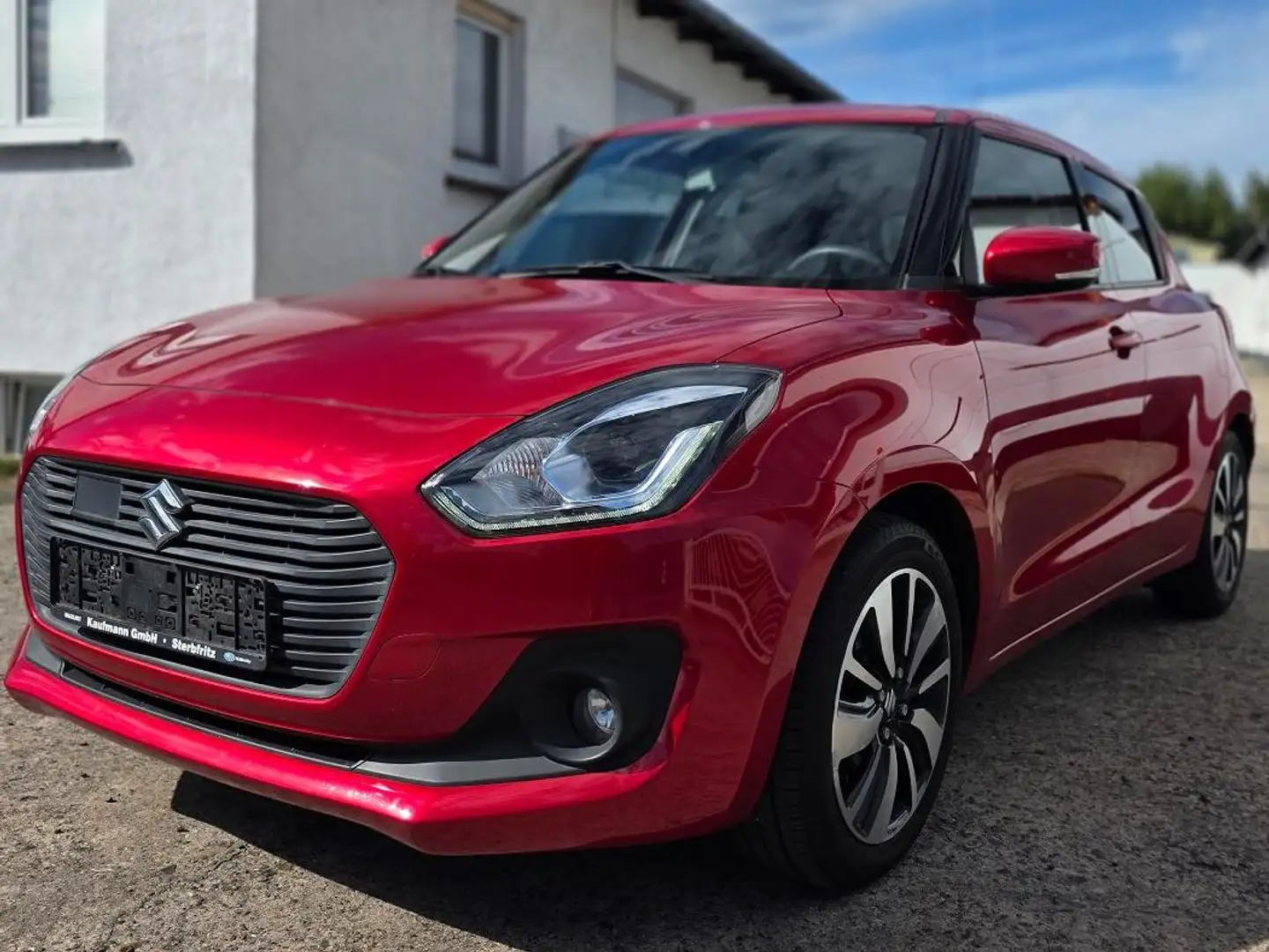Suzuki Swift Swift 1.0 Boosterjet Aut LED *KAM* TOP Extras* Rouge - 2
