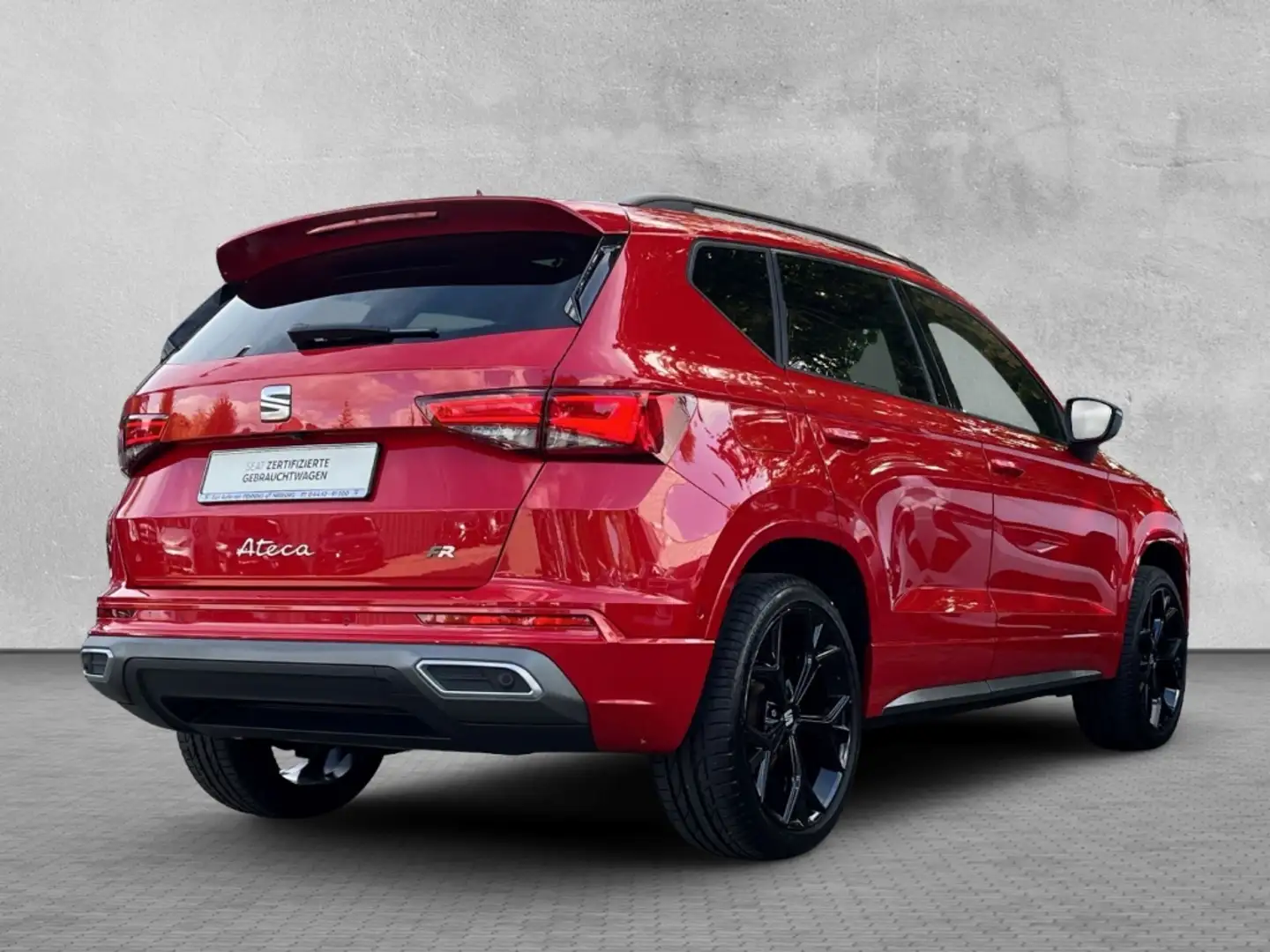 SEAT Ateca FR 1.5 TSI FULL LINK BEATS AHK BT PANO PDC KAMERA Rot - 2