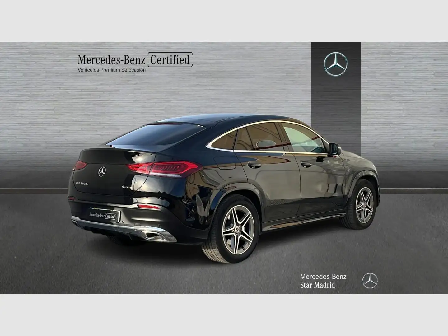 Mercedes-Benz GLE 350 Coupé de 4MATIC (Híbrido Enchufable) Negro - 2