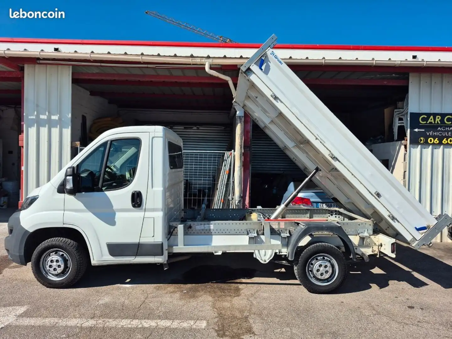 Peugeot Boxer benne 335 L2 2L HDI 130 Blanc - 2