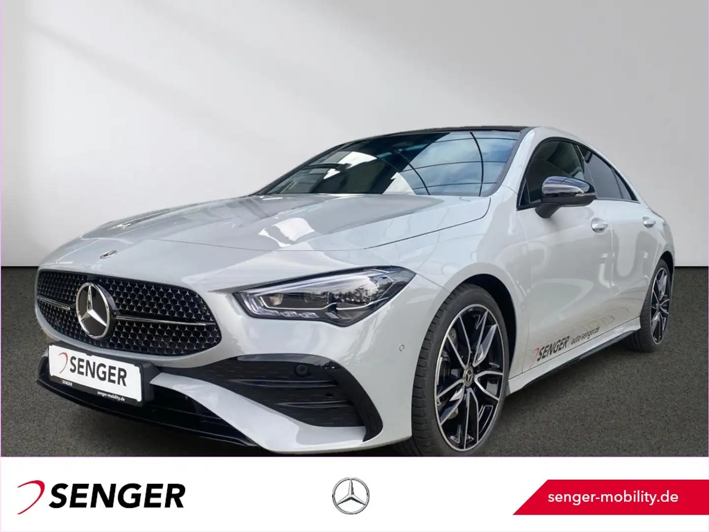 Mercedes-Benz CLA 200 Coupé AMG Rückfahrkamera Multibeam Pano Gris - 1