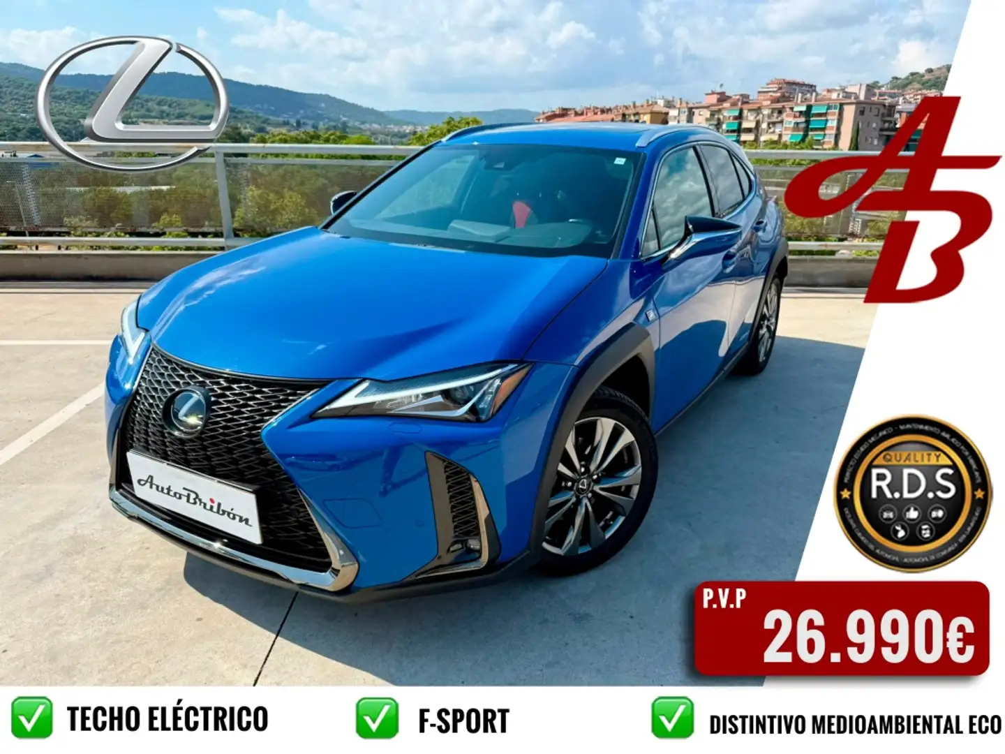Lexus UX 250h F Sport 2WD Azul - 1